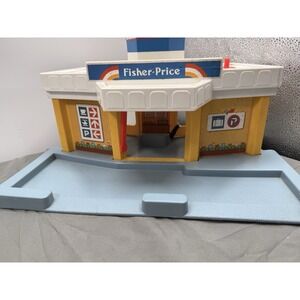 Fisher Price 1980 Little People Play Family Jetport 933 Airport Building Only